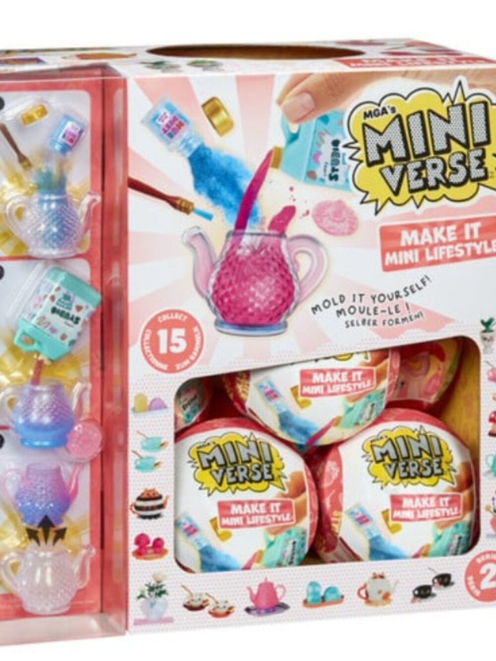 Miniverse Lifestyles series 2 complete UNopened sealed box of 15 lot